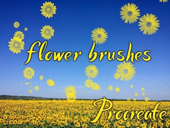 Download Flower Brushes - Procreate - Procreate Collection