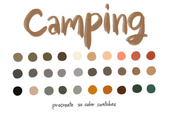 Download Camping - Procreate Color Palettes - Procreate Collection